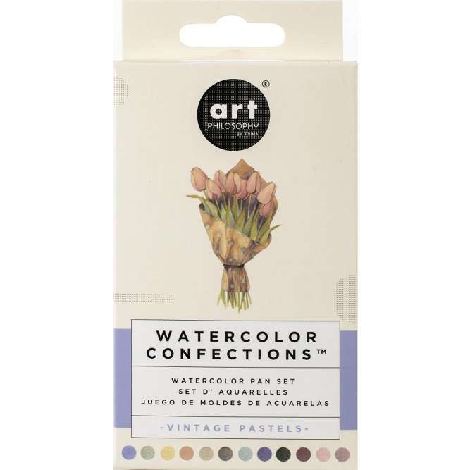 Prima - Watercolor Pans - Vintage Pastel