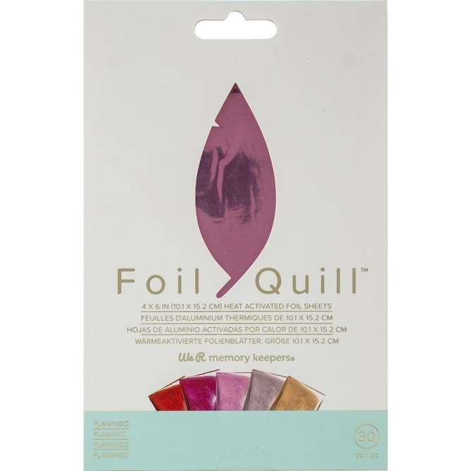 WRMK - Foil Quill Foil Sheets - Flamingo