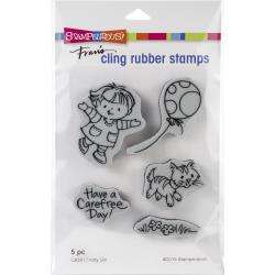 Stampendous - Kitty Girl