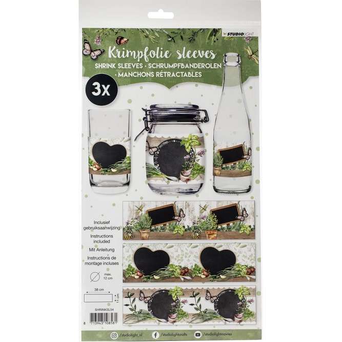 Studio Light Shrink Sleeves - Herbs