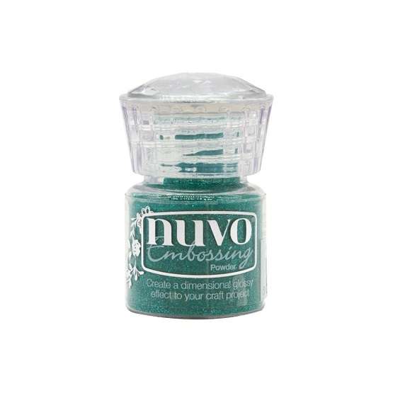 Nuvo Embossing Powder - Shimmer Green