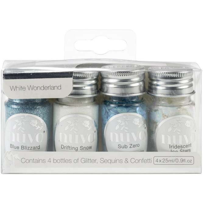 Nuvo Confetti - White Wonderland