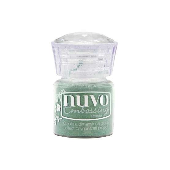 Nuvo Embossing Powder - Pearled Pistachio