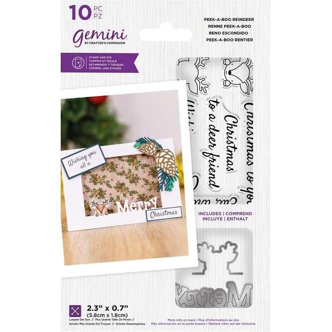 CC - Peek-A-Boo Reindeer
