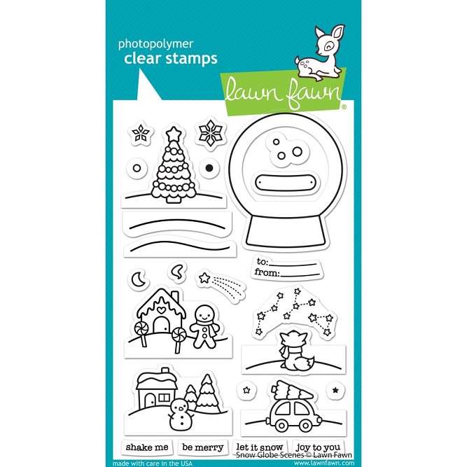 Lawn Fawn - Snow Globe Scenes