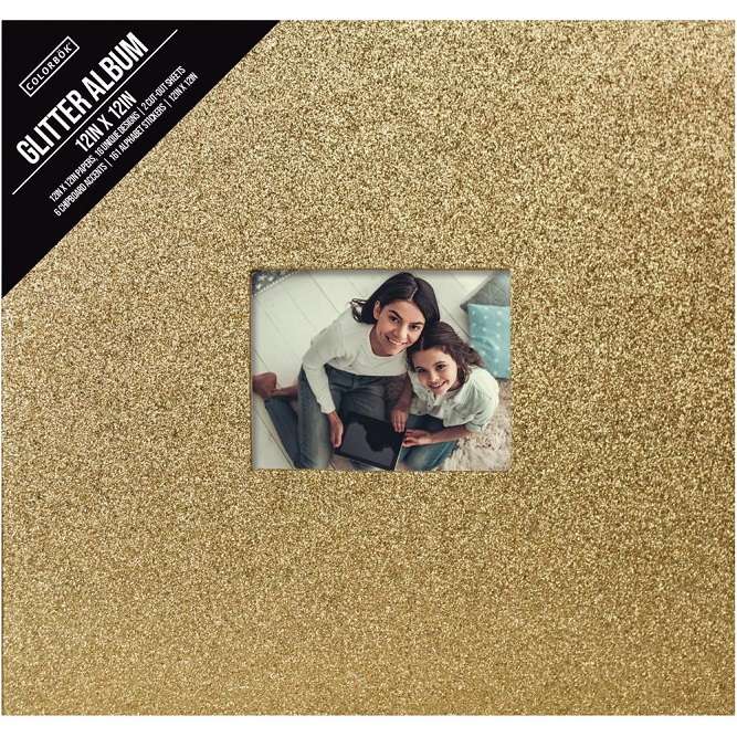 Colorbok - Solid Glitter Gold