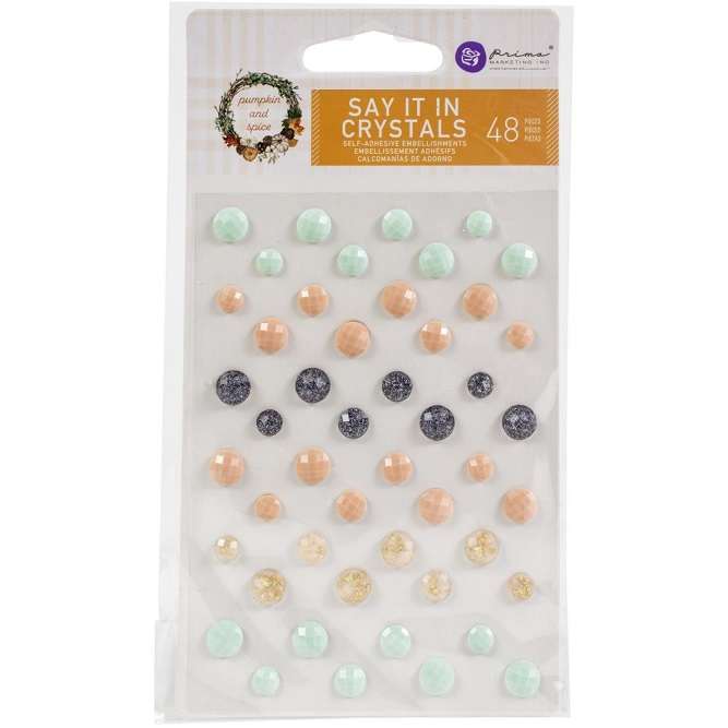 Prima - Pumpkin & Spice Crystals