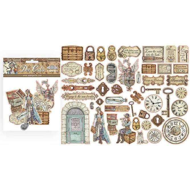 Stamperia - Lady Vagabond Die-Cuts