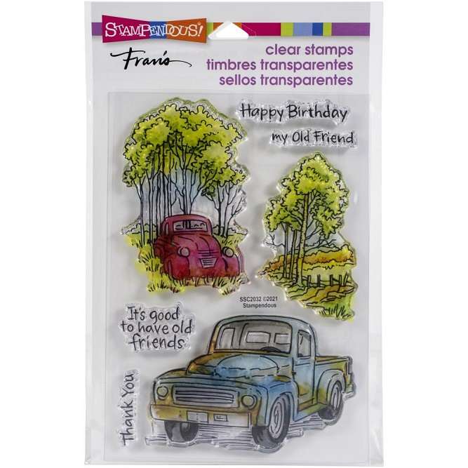 Stampendous - Truck Friends