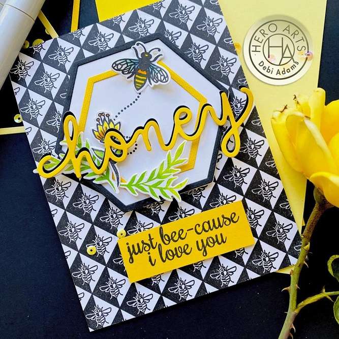 HA - Geometric Bee Bold Prints