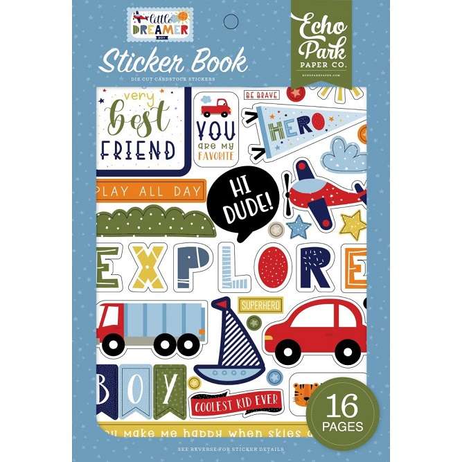 EP - Little Dreamer Boy Sticker Book