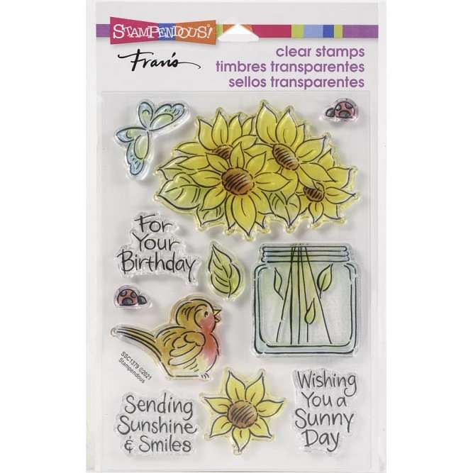 Stampendous - Pop Sunflower