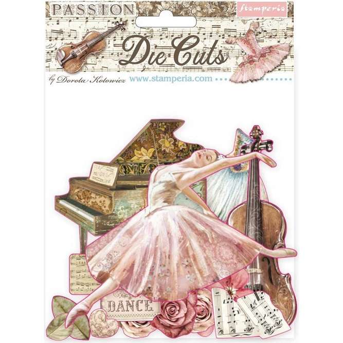 Stamperia - Passion Die-Cuts