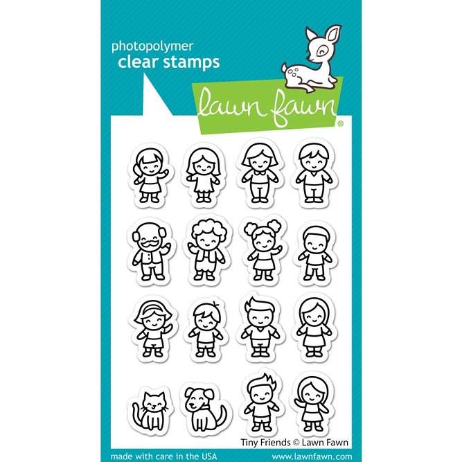 Lawn Fawn - Tiny Friends Stamp