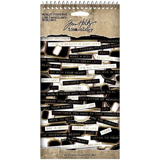 Tim Holtz - Metallic Stickers
