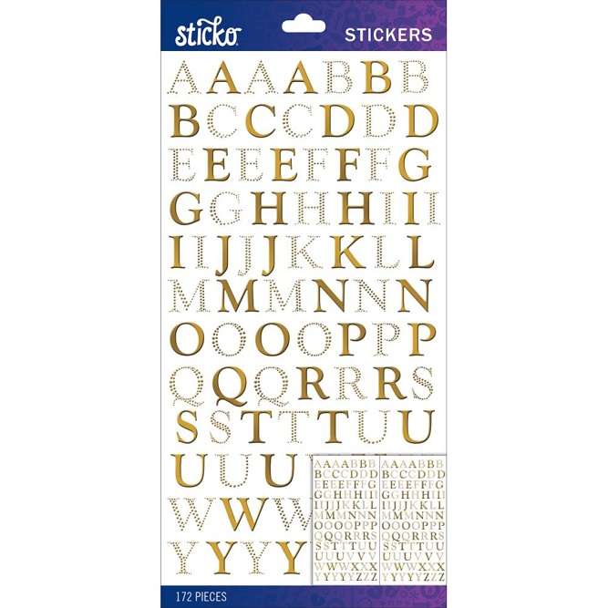 EK Success - Gold Foil Goudy