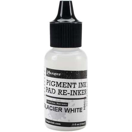 Ranger Pigment Ink - Glacier White Reinker