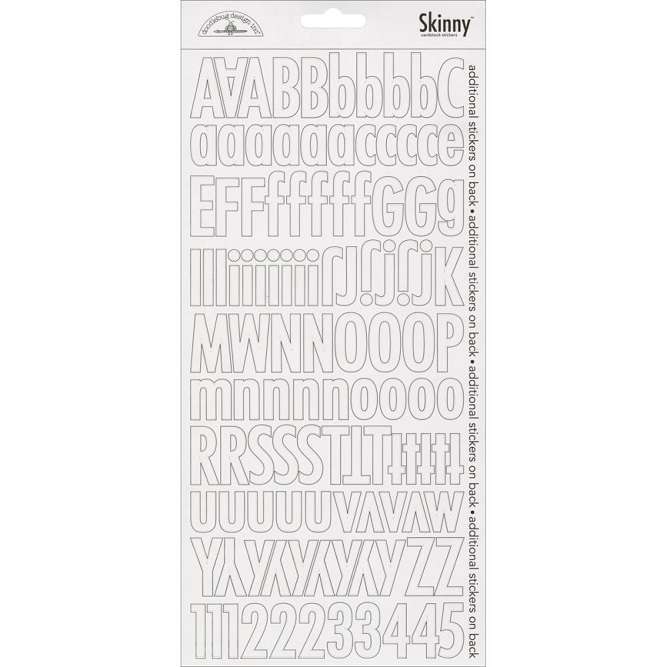 Doodlebug - Skinny Alpha - Lily White