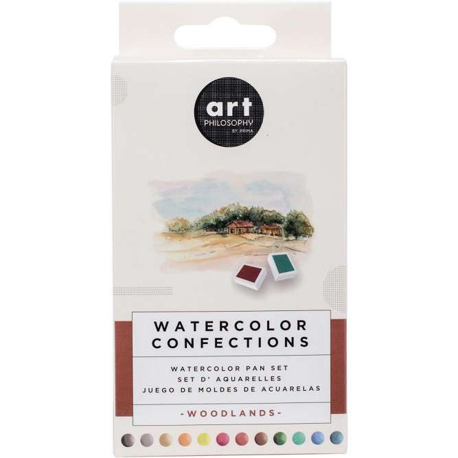 Prima - Watercolor Pans - Woodlands