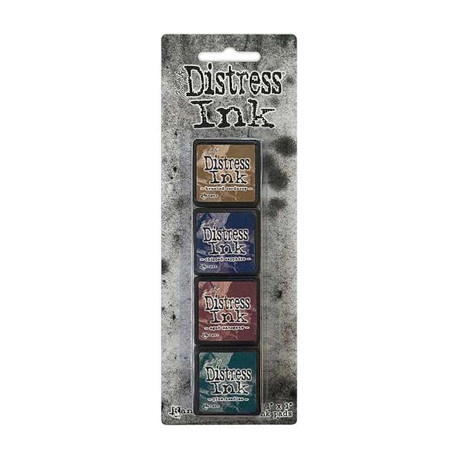 Ranger - Distress Mini Ink Pads Kit 12