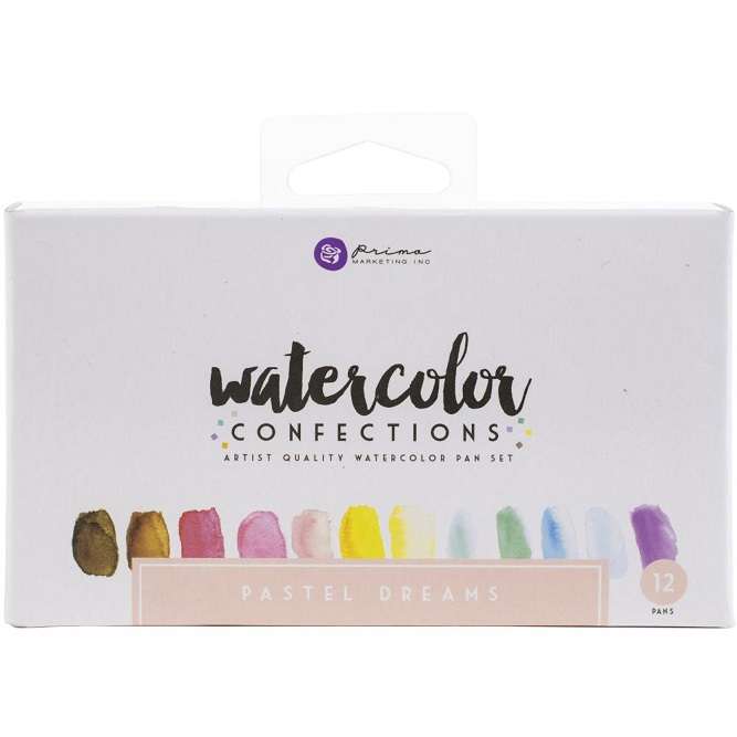 Prima - Watercolor Pans - Pastel Dreams