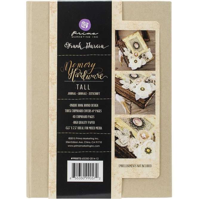Prima - Chipboard Journal Kraft