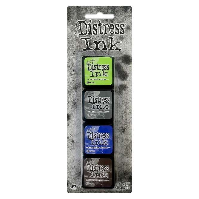 Ranger - Distress Mini Ink Pads Kit 14