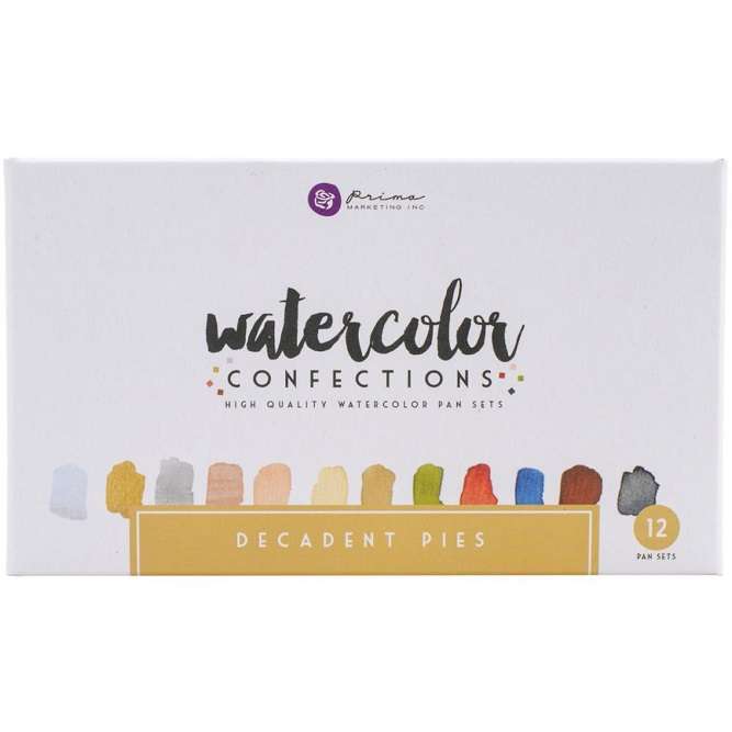 Prima - Watercolor Pans - Decadent Pies