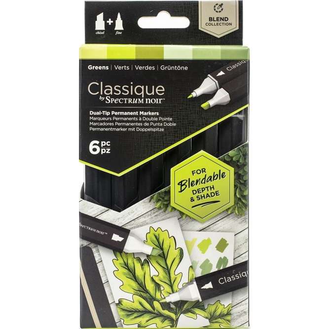 Classique Alcohol Markers - Greens