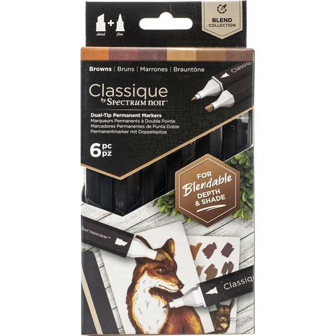 Classique Alcohol Markers - Browns