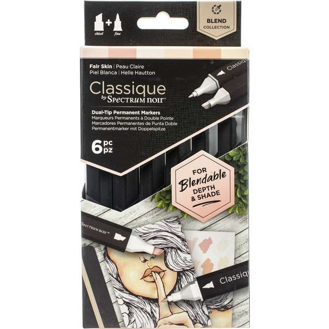 Classique Alcohol Markers - Fair Skin