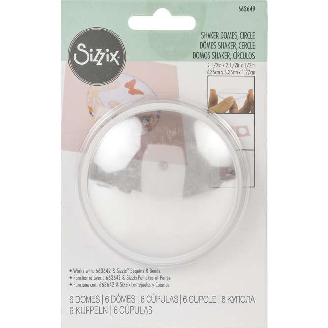 Sizzix - Shaker Domes 2.5"