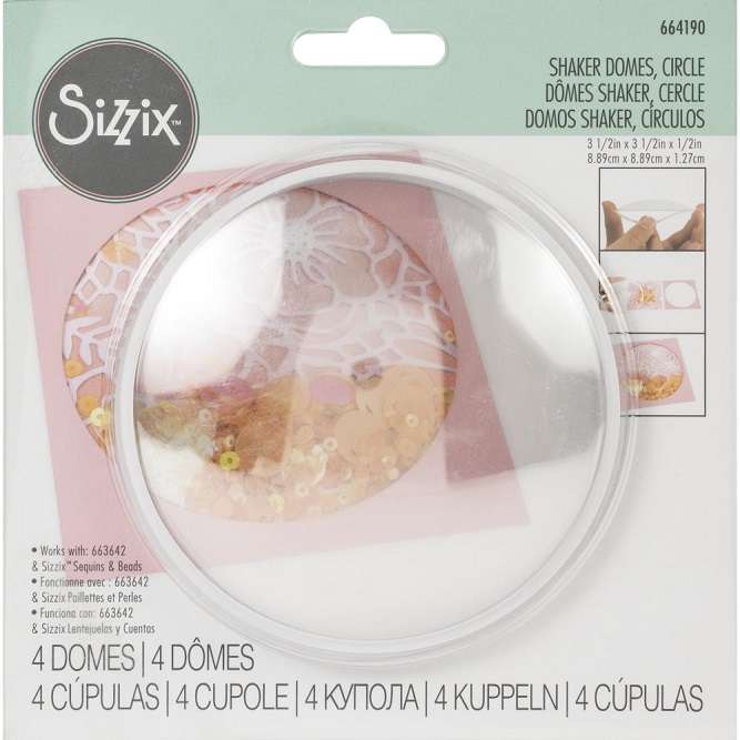 Sizzix - Shaker Domes 3.5"