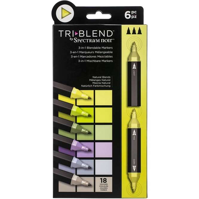 Triblend Markers - Natural Blends