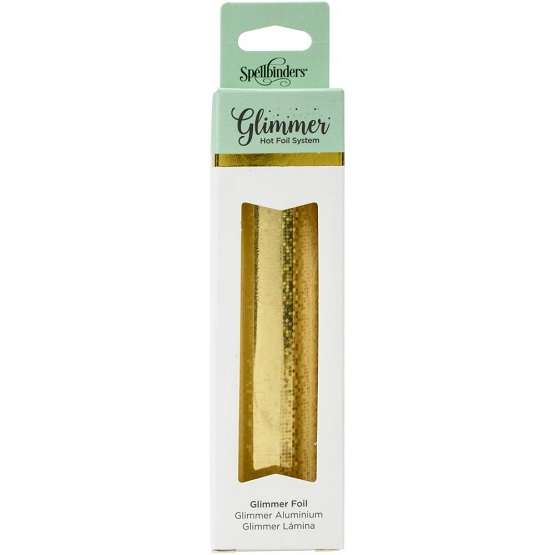 Glimmer Foil - Speckled Aura Gold