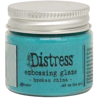 Tim Holtz Embossing Glaze - Broken China