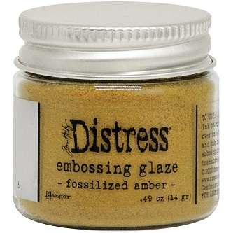 Tim Holtz Embossing Glaze - Fossilized Amber