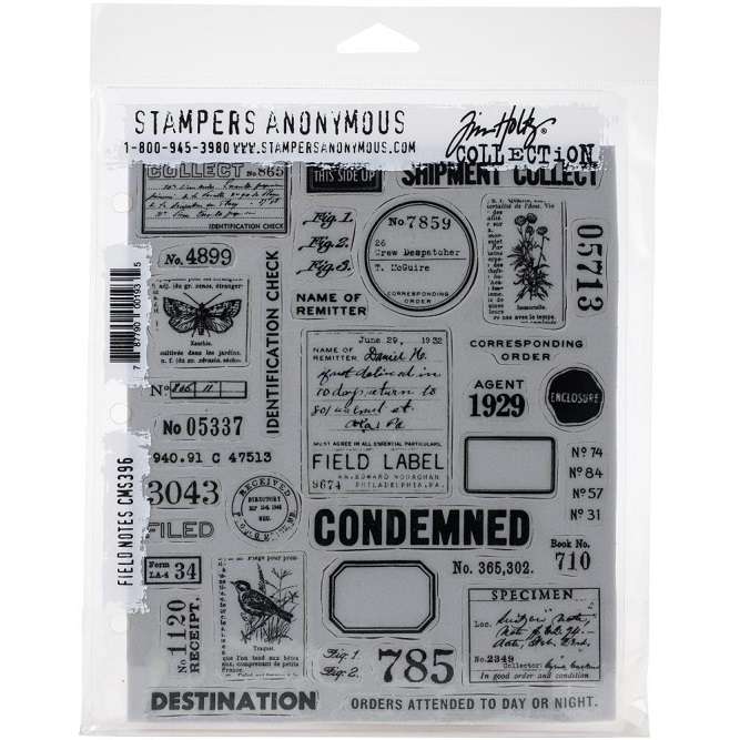 Tim Holtz - Field Notes Stamp
