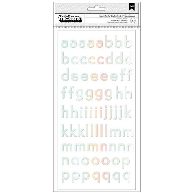 AC - Old School Alphabet