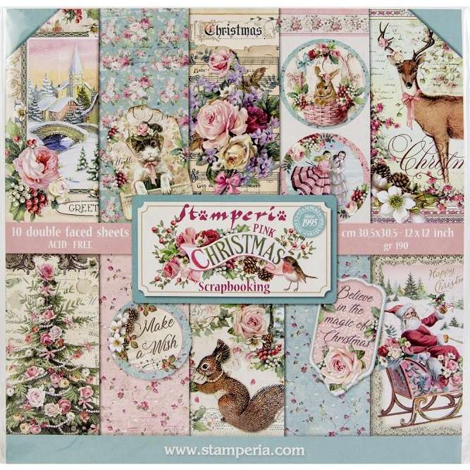 Stamperia - Pink Christmas