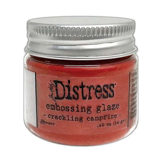 Tim Holtz Embossing Glaze - Crackling Campfire