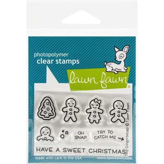 Lawn Fawn - Tiny Gingerbread
