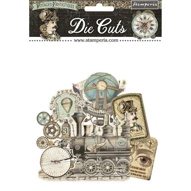Stamperia - Voyages Fantastiques Die-Cuts
