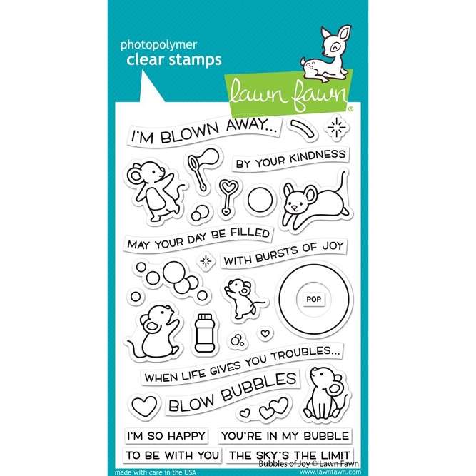 Lawn Fawn - Bubbles Of Joy