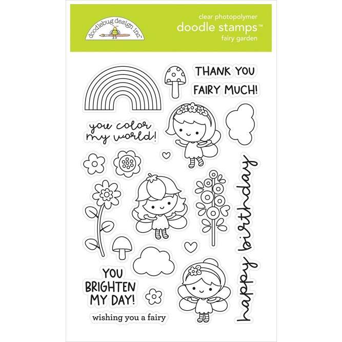 Doodlebug - Fairy Garden Stamps