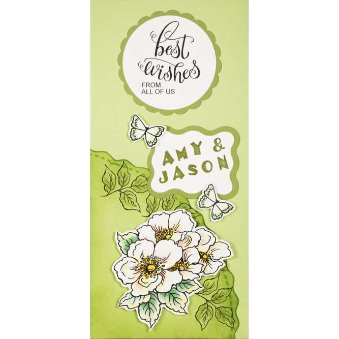 Stampendous - Brushed Messages