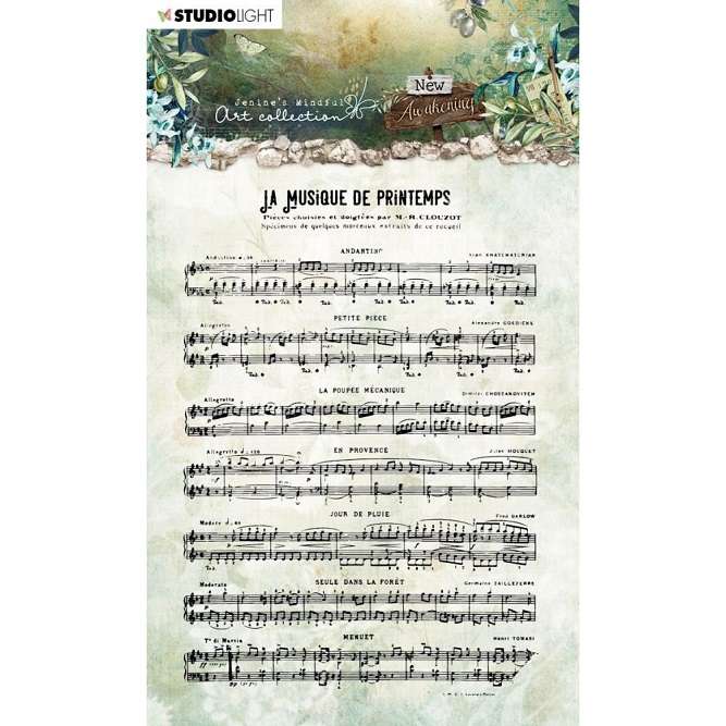 Studio Light - New Awakening NR. 18 Stamps
