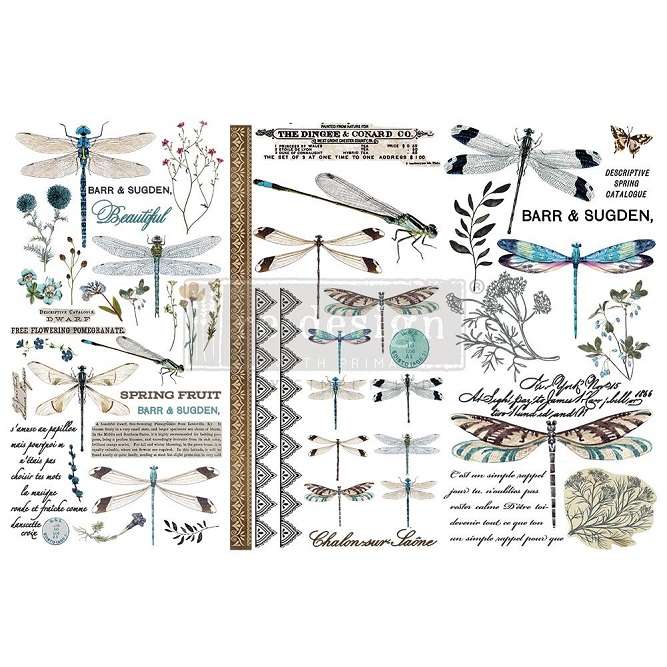 Prima - Transfers - Spring Dragonfly