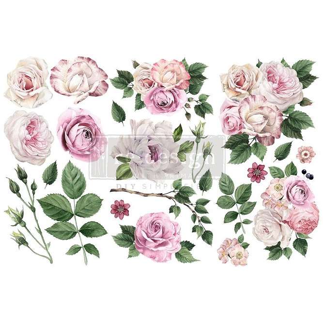 Prima - Transfers - Delicate Roses