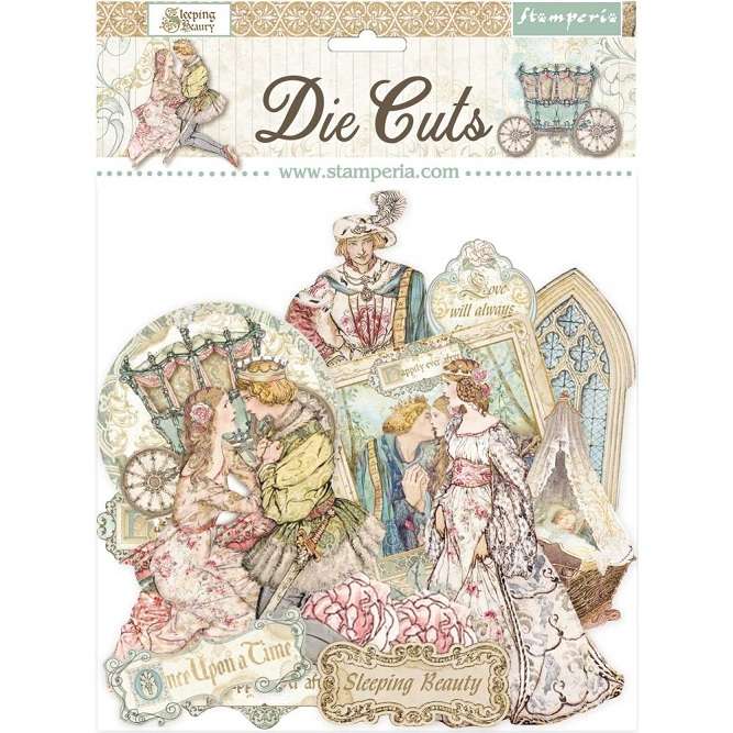 Stamperia Die-cuts - Sleeping Beauty